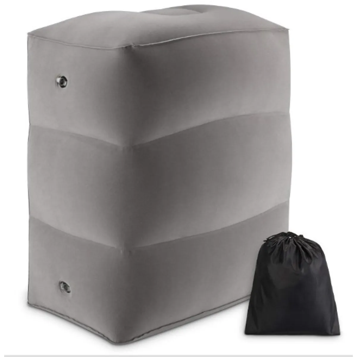 KUANGYE - Almohada Cojín Cama Inflable Para Viajes Avión Auto Bus