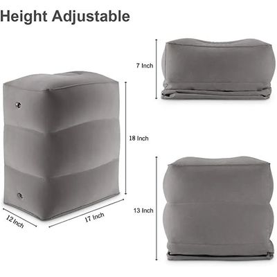 Imagen 2 del producto Almohada Cojín Cama Inflable Para Viajes Avión Auto Bus