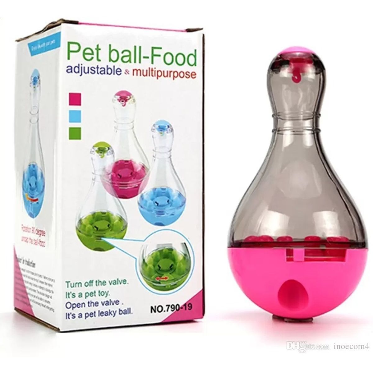 GENERICO - Juguete Interactivo Dispensador Comida Premios Gatos Perros