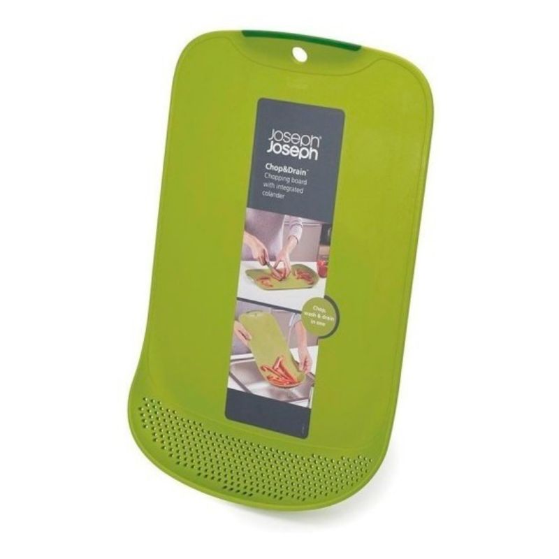 GENERICO - Tabla Para Picar Alimento Multifuncional Con Drenaje Colador