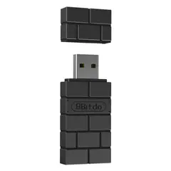 8BITDO - Adaptador Bluetooh Usb Pc Switch Xbox Ps4 Ps5 Ps3 Negro