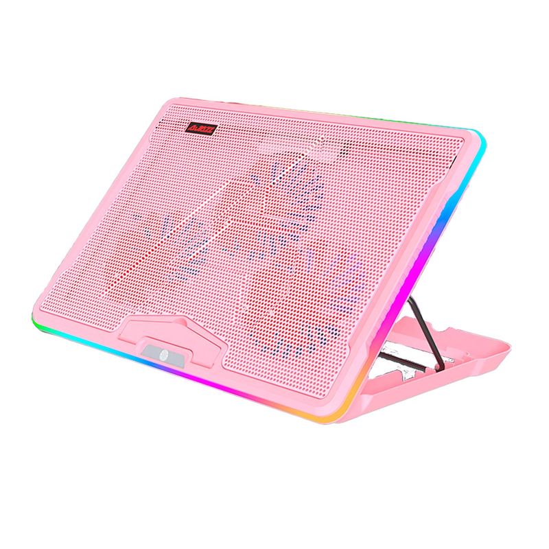 A JAZZ - BASE ENFRIADORA PARA NOTEBOOK RGB - AJAZZ ANC160 ROSA