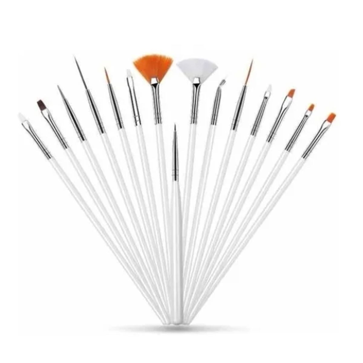 GENERICO - Set 15 Pinceles Diseño De Uñas/decoración Nail Art Manicure