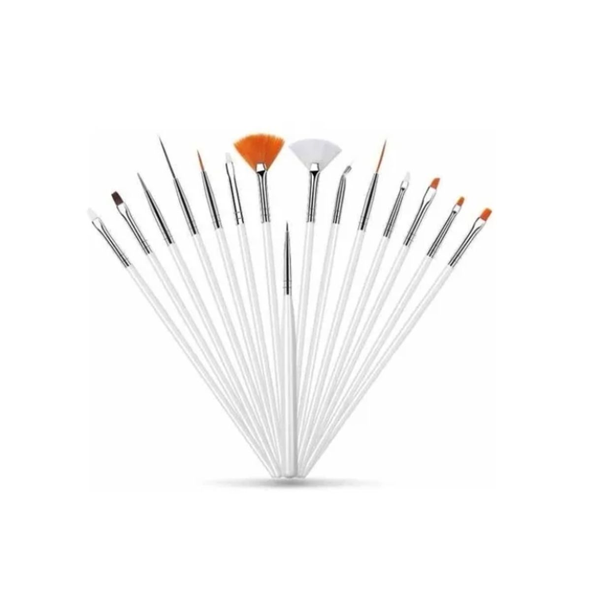 GENERICO - Set 15 Pinceles Diseño De Uñas/decoración Nail Art Manicure