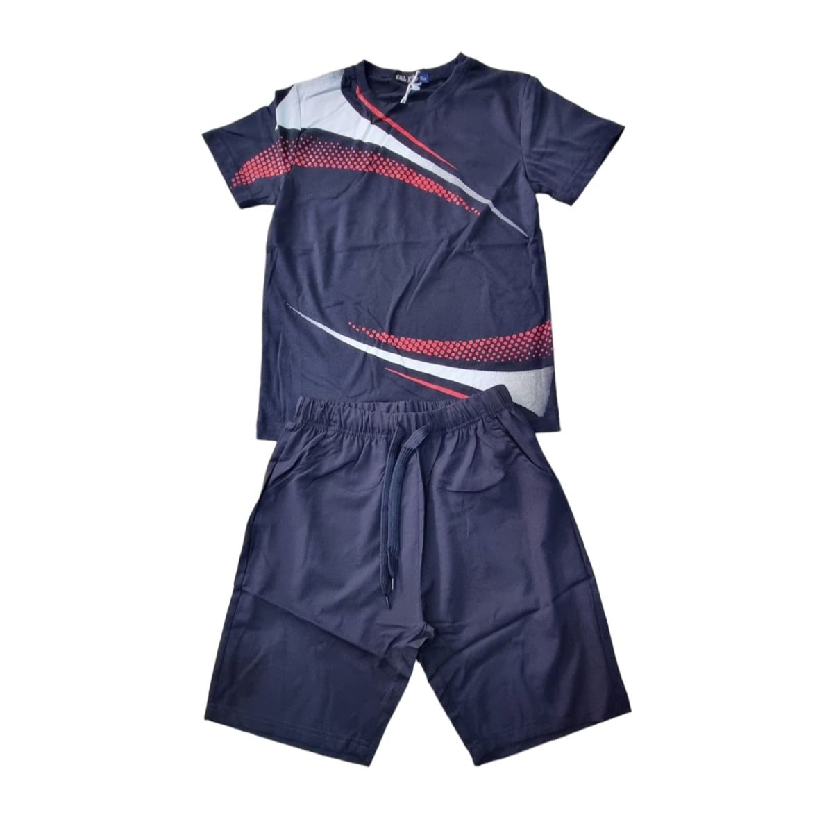 AGW - Pack 3 Conjuntos Polera + Short Niño Algodon Deportivo.