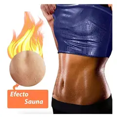 GENERICO - Faja Sauna Reductora Mujer Cintura Avispa Cinturilla Térmica
