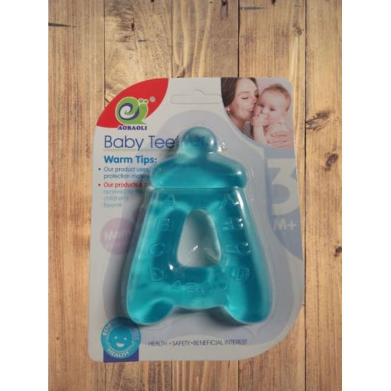 GENERICO - mordedor enfriable para bebés relleno de agua