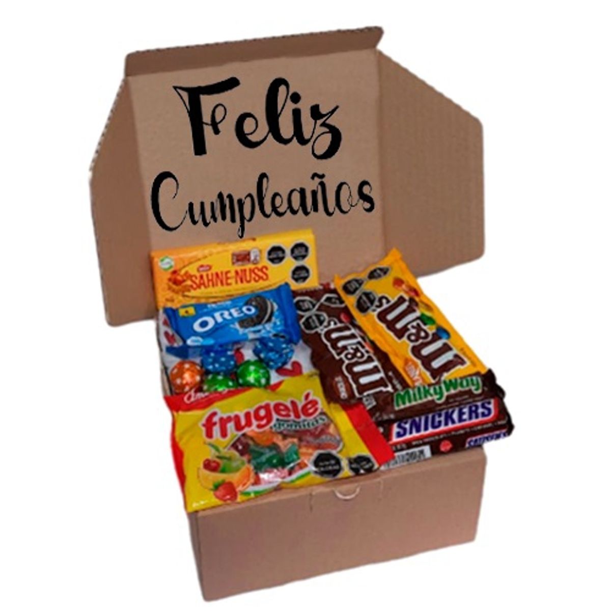 GENERICO - Caja Box Sorpresa chocolates Feliz Cumpleaños