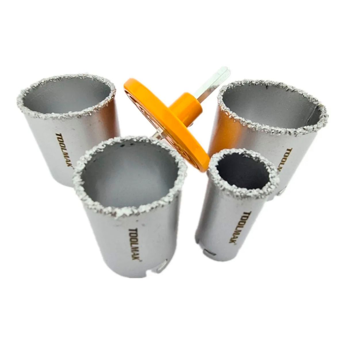 GENERICO - Kit Juego De Broca Sierra Copa Diamantada 5 Piezas Toolmak