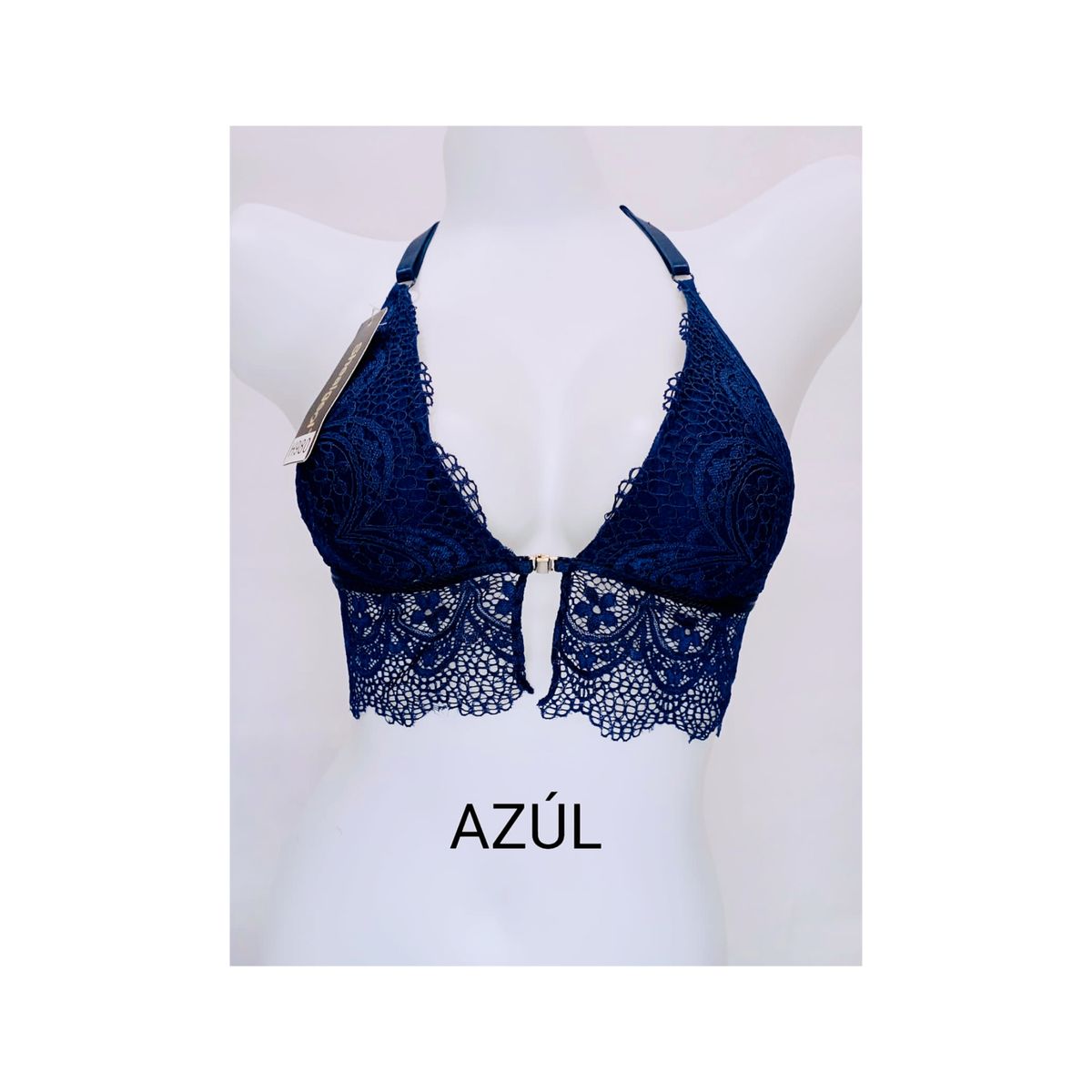 GENERICO - SOSTEN BRALETTE ENCAJE CORTO H980