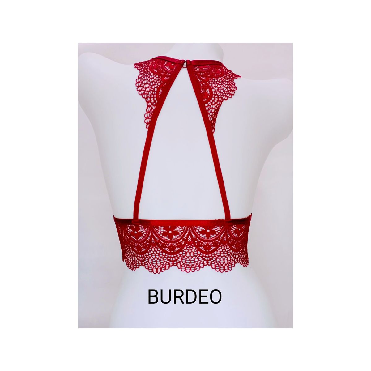 GENERICO - SOSTEN BRALETTE ENCAJE CORTO H980