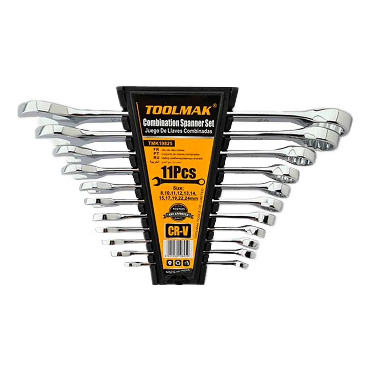 GENERICO - Kit Set Juego De Llaves Punta - Corona 11 Piezas Toolmak