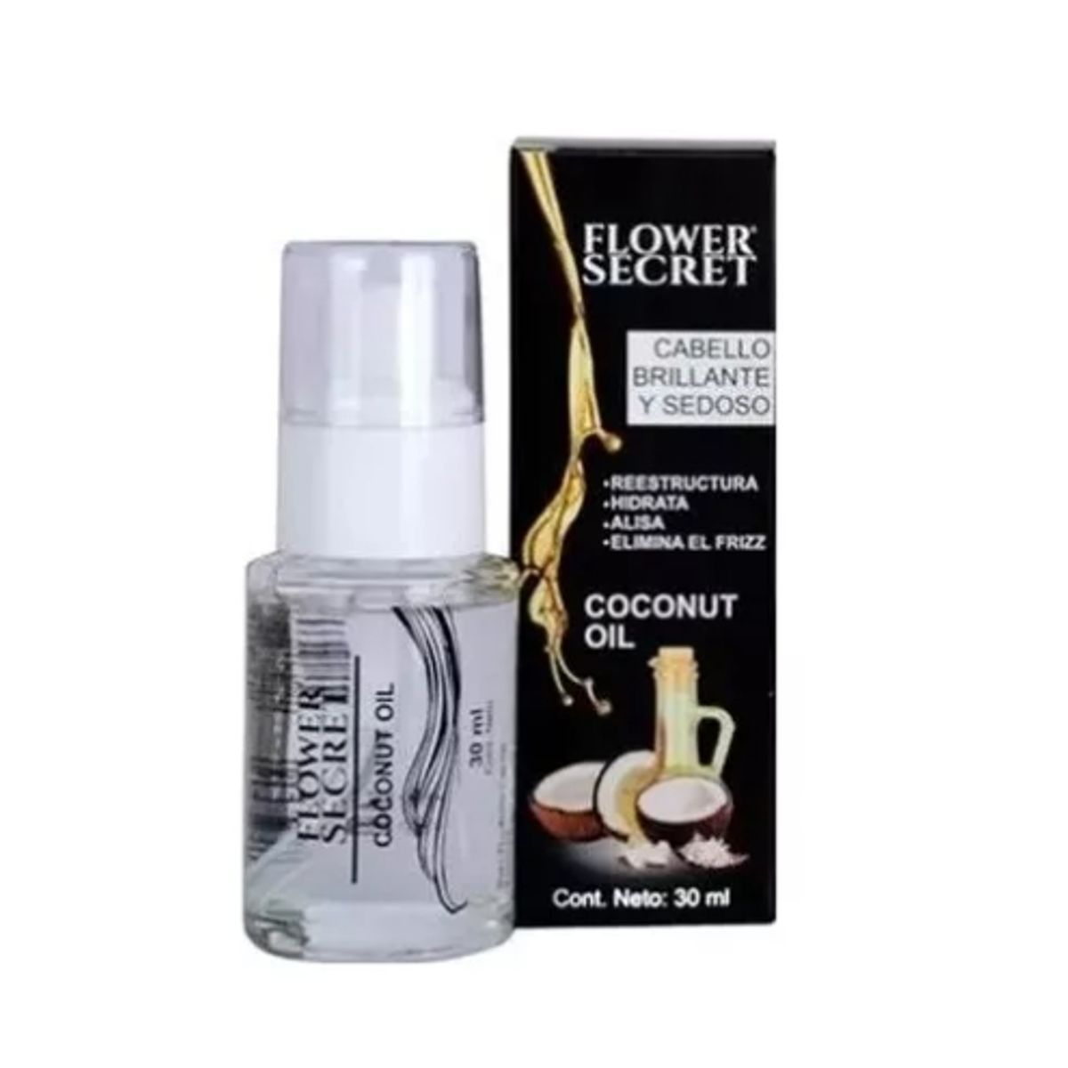 FLOWER SECRET - Aceite De Coco Flower Secret 30ml