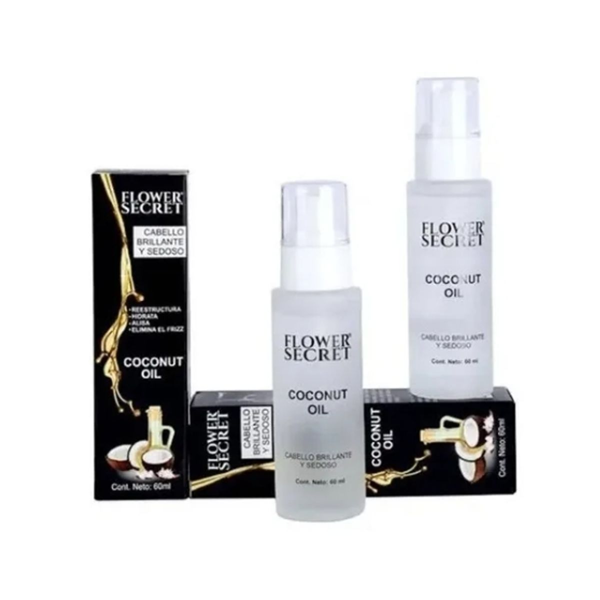 FLOWER SECRET - Aceite De Pelo Coco 60ml Flower Secret