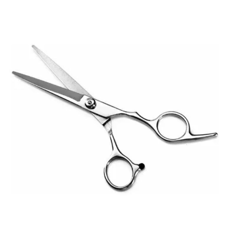 GENERICO - Tijera Filo Navaja Acero Profesional Peluquería