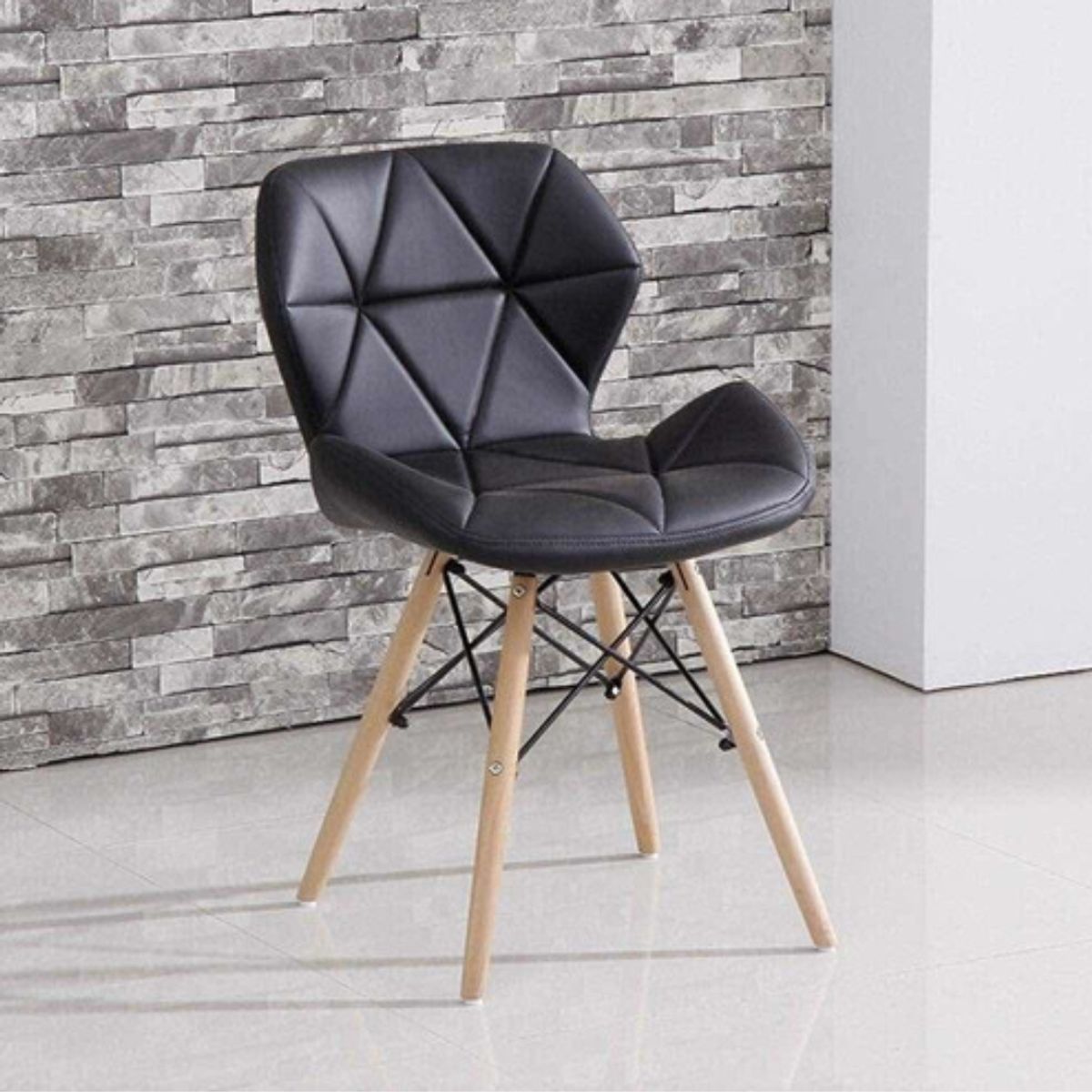 KLIK - Comedor Vidrio 120cm - 6 Sillas radar mariposa