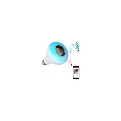 OEM - AMPOLLETA PARLANTE BLUETOOTH COLORES CONTROL REMOTO