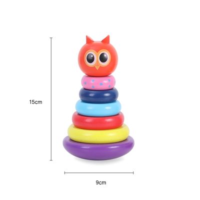 Imagen 2 del producto TORRE DOBLE DIDACTICA ARCOÍRIS ANIMAL