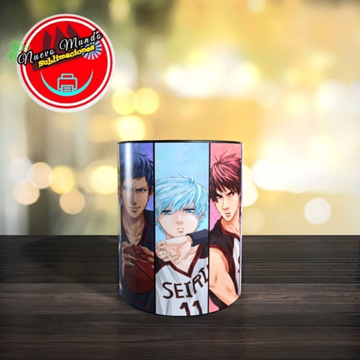 GENERICO - Taza Mágica De Anime Kuroko No Basket