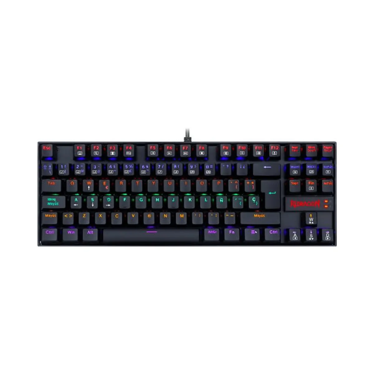 REDRAGON - Teclado Mecanico Redragon Kumara K552-SP KR Negro