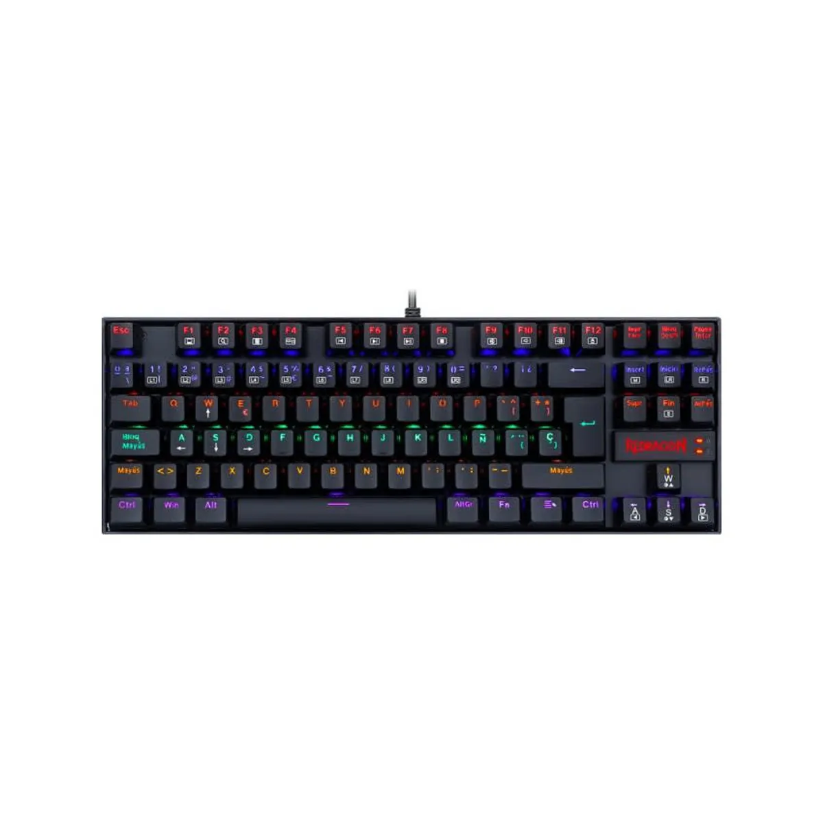 REDRAGON - Teclado Mecanico Redragon Kumara K552-SP KR Negro