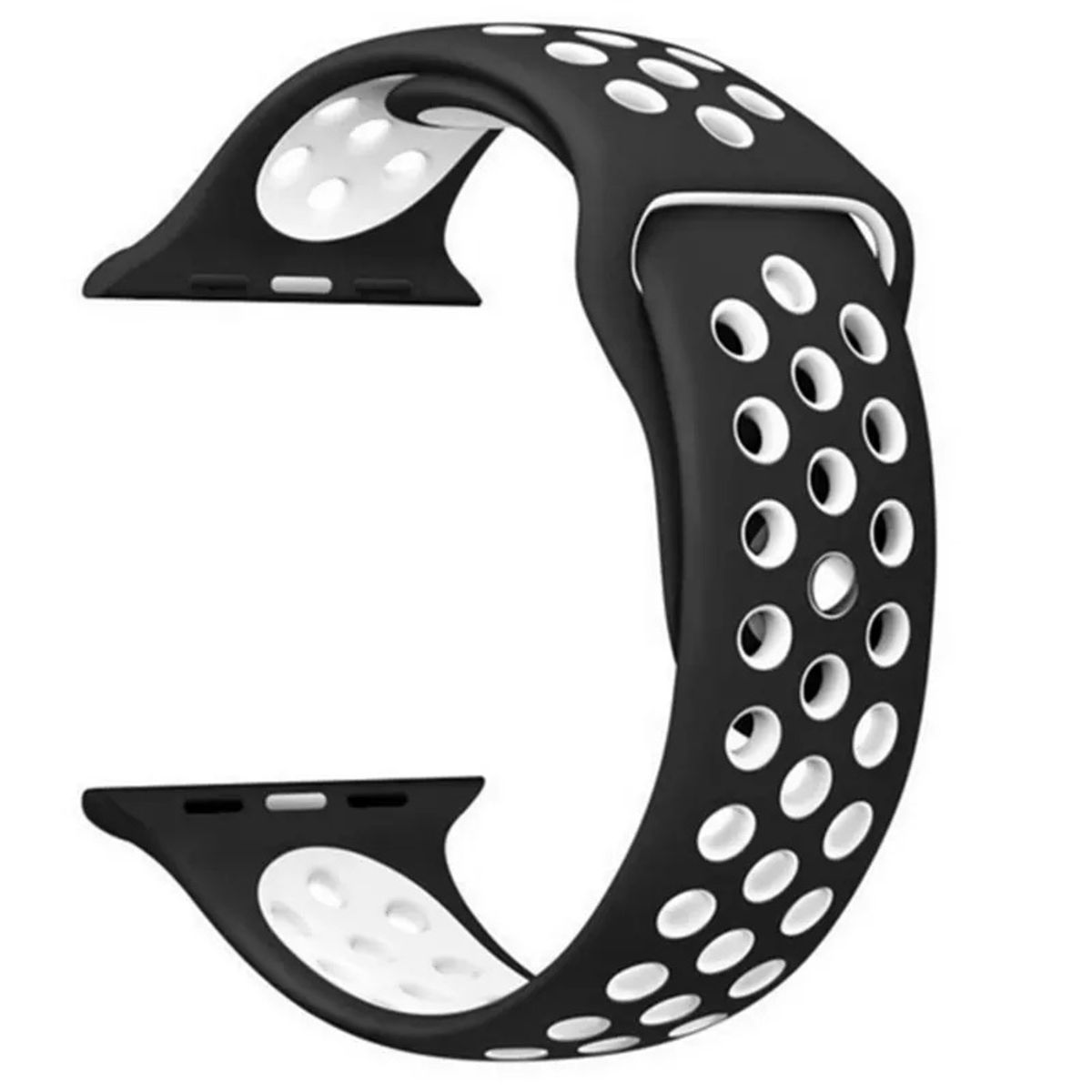 GENERICO - Correa Sport Deportiva Silicona para Apple Watch Todas las Series