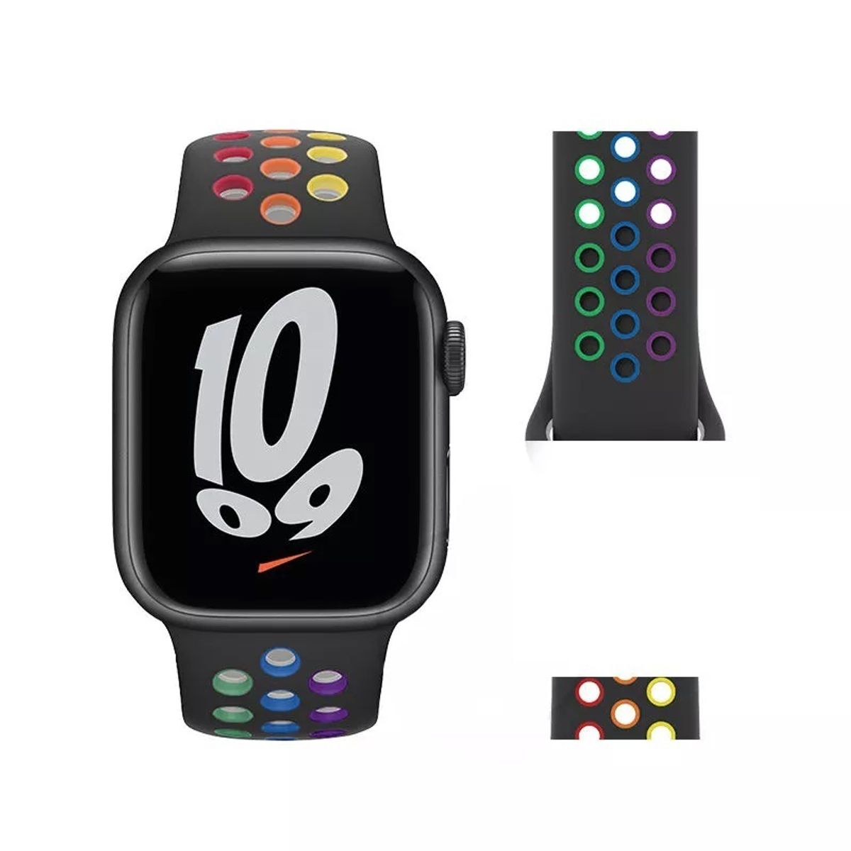 GENERICO - Correa Sport Deportiva Silicona para Apple Watch Todas las Series