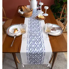 GENERICO - Camino de mesa Set de 7 piezas 35x180cm