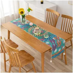 GENERICO - Camino de mesa Set de 7 piezas 35x180cm