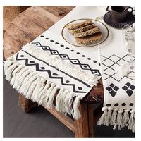 Camino de mesa Algodón de Lino 180x35cm