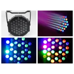 GENERICO - Proyector Luz Fiesta Foco Fiesta Led Luces Disco Rgb Control