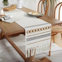 Camino de mesa Algodón de Lino 180x35cm