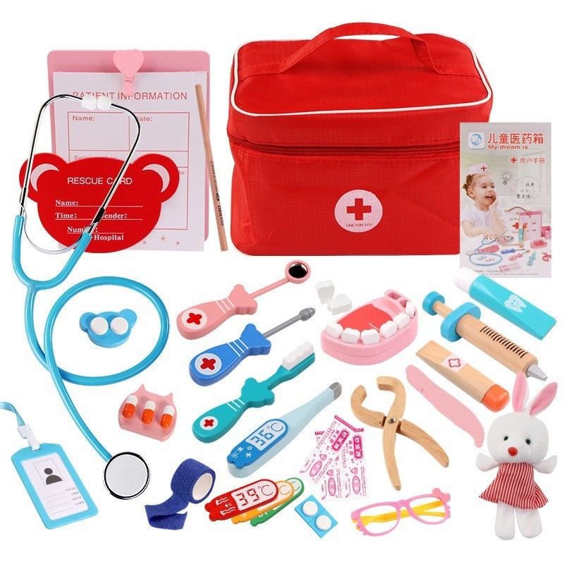 PELLITOS - SET DENTISTA WOOD 24 PIEZAS