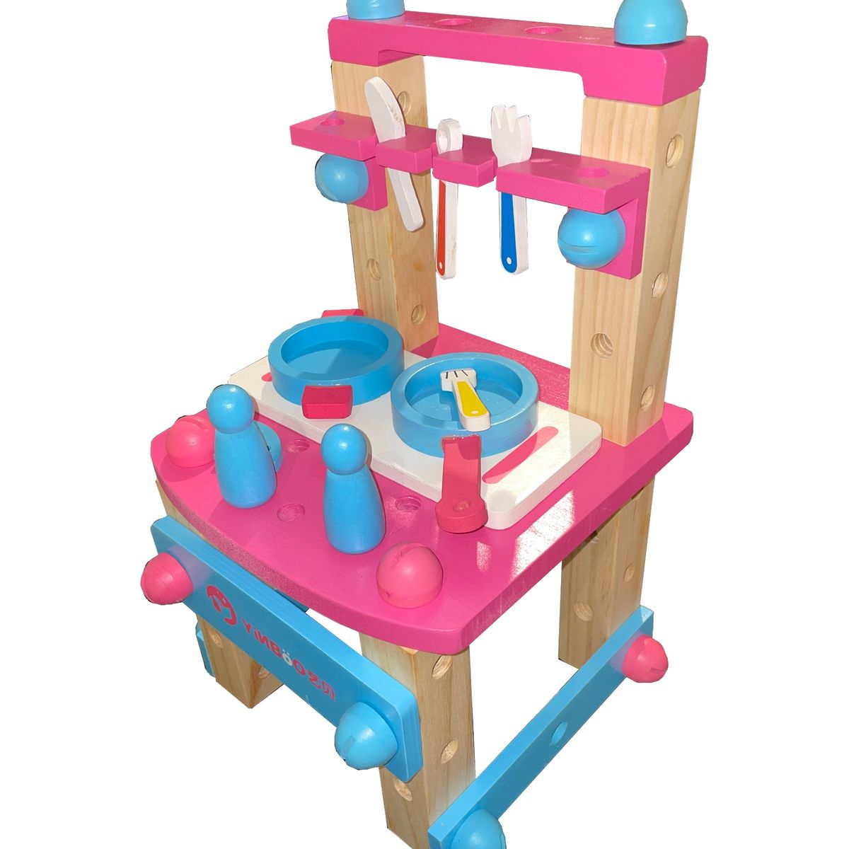 PELLITOS - COCINILLA DE MADERA DIDACTICA PARA ARMAR