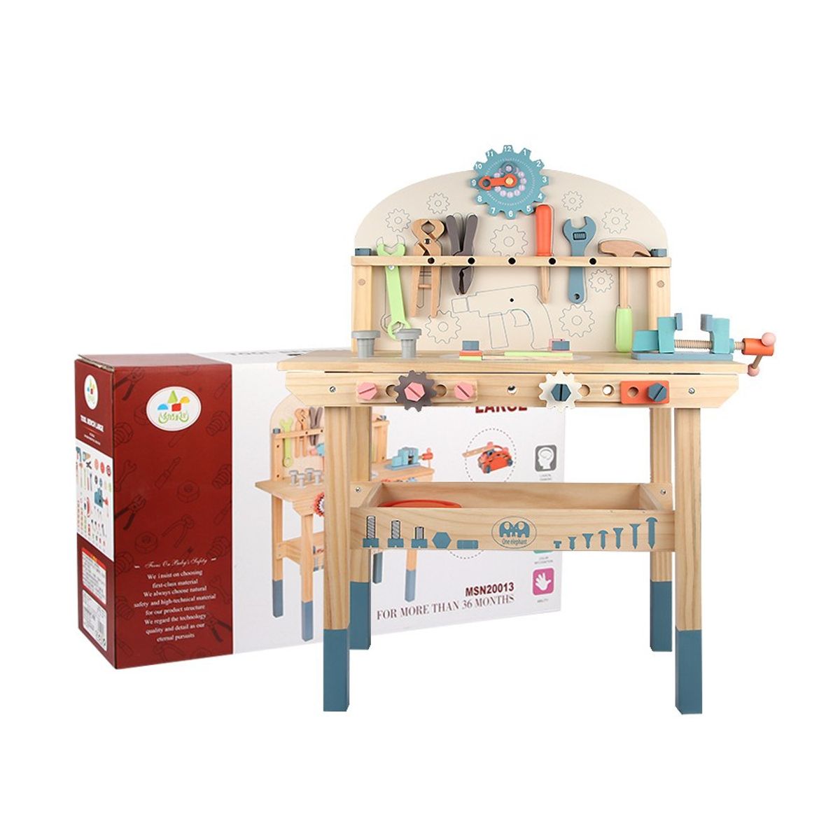 PELLITOS - MESA DE TRABAJO CON HERRAMIENTAS DIDACTICAS