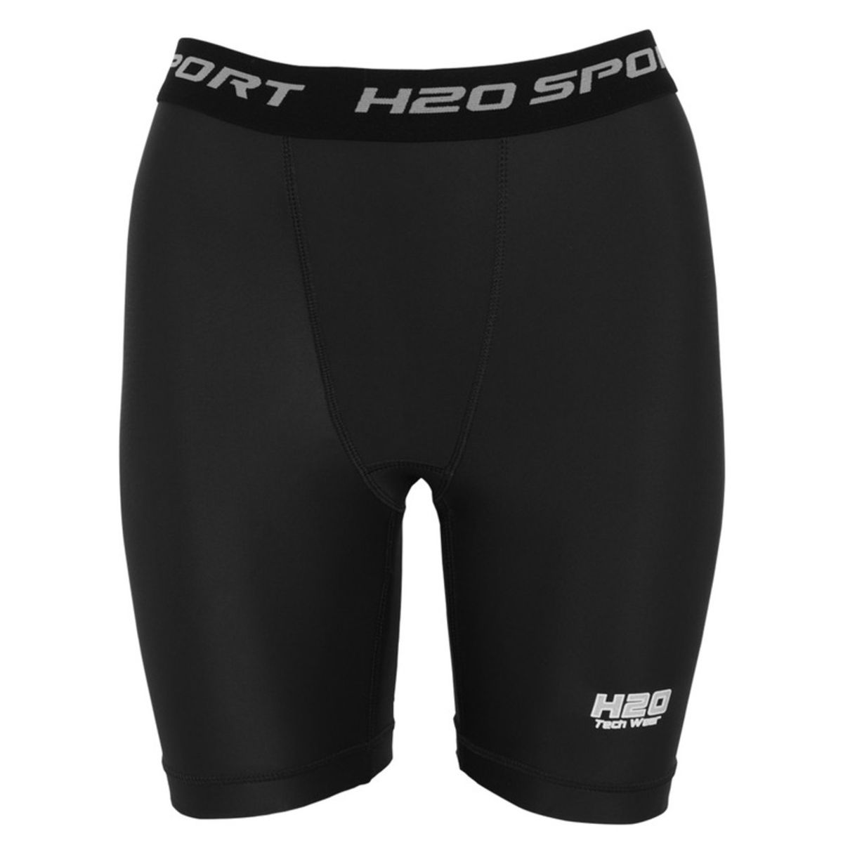 H2O WEAR - Bermuda Deportiva Teens Pretina Estampada Negro H2O H2O WEAR