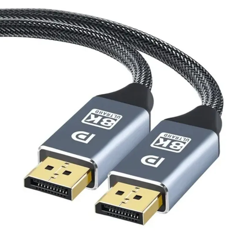 GENERICO - Cable Displayport V 1.4 (8k 60hz / 4k 144hz/ 2k 165hz) 5 Mts