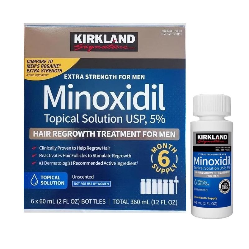 KIRKLAND - MINOXIDIL KIRKLAND TRATAMIENTO PARA 1 MES
