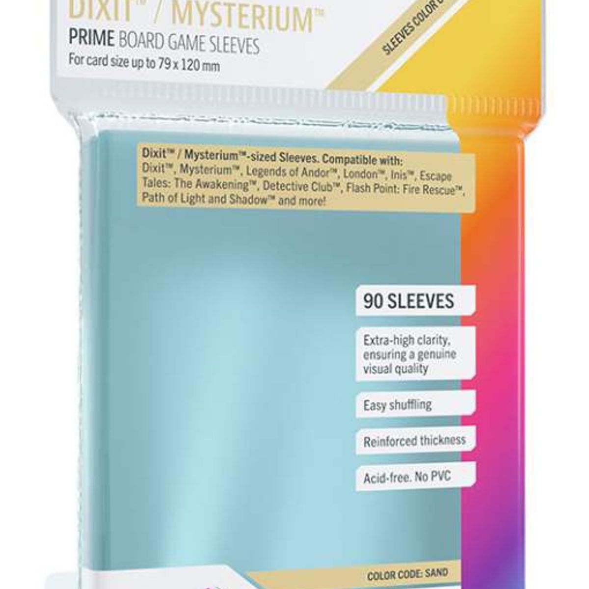 LIBELLUD - 90 Protectores Cartas Dixit 80X120Mm Gamegenic