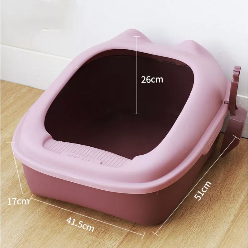 GENERICO - Arenero para gatos pala morado 514226cM.