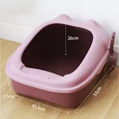 GENERICO - Arenero para gatos pala morado 514226cM.