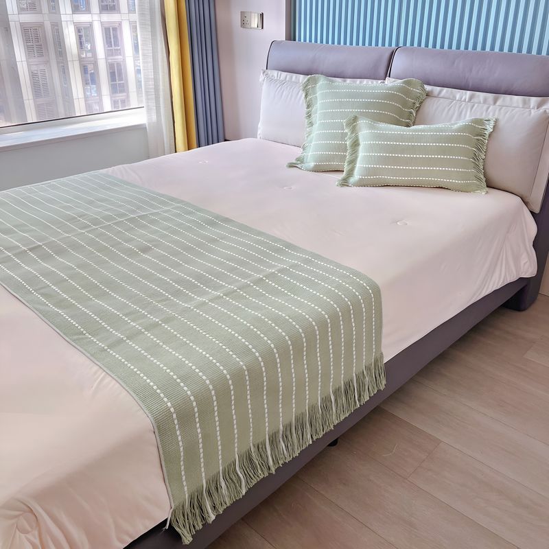 DEKOHOME - Piecera cama Mod Mia material algodón Menta