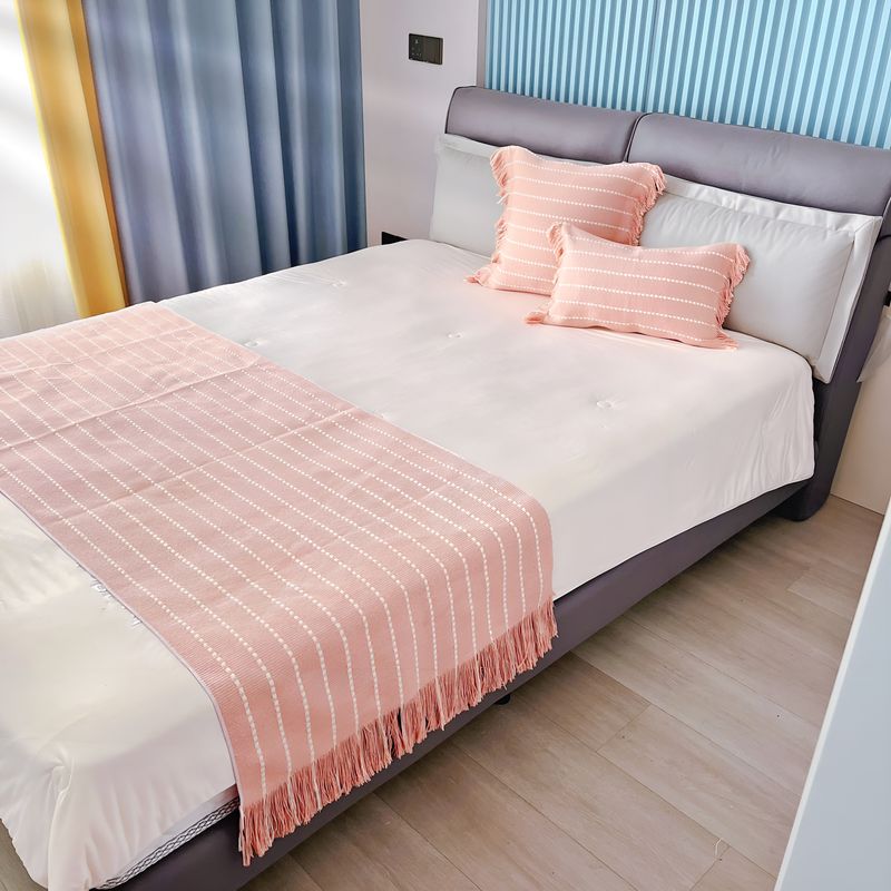 DEKOHOME - Piecera cama Mod Mia material algodón rosada