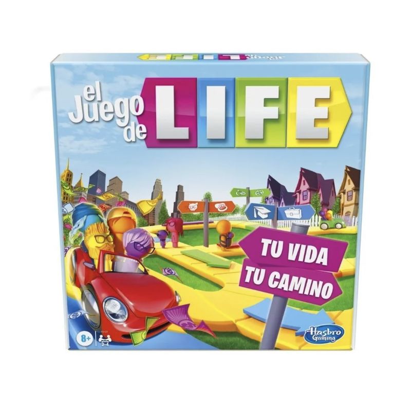 EDGE ENTERTAINMENT - Life El Juego De La Vida - Juego De Mesa - Hasbro