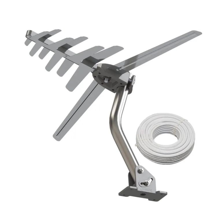 Antena Externa HD 8 +-1 dbdi 4en1 HD -VHF FM UHF - SHD8100K