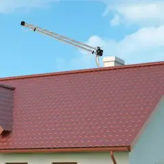 BRASFORMA - Antena Externa HD 18dbi + Mástil + 16m Cable de regalo