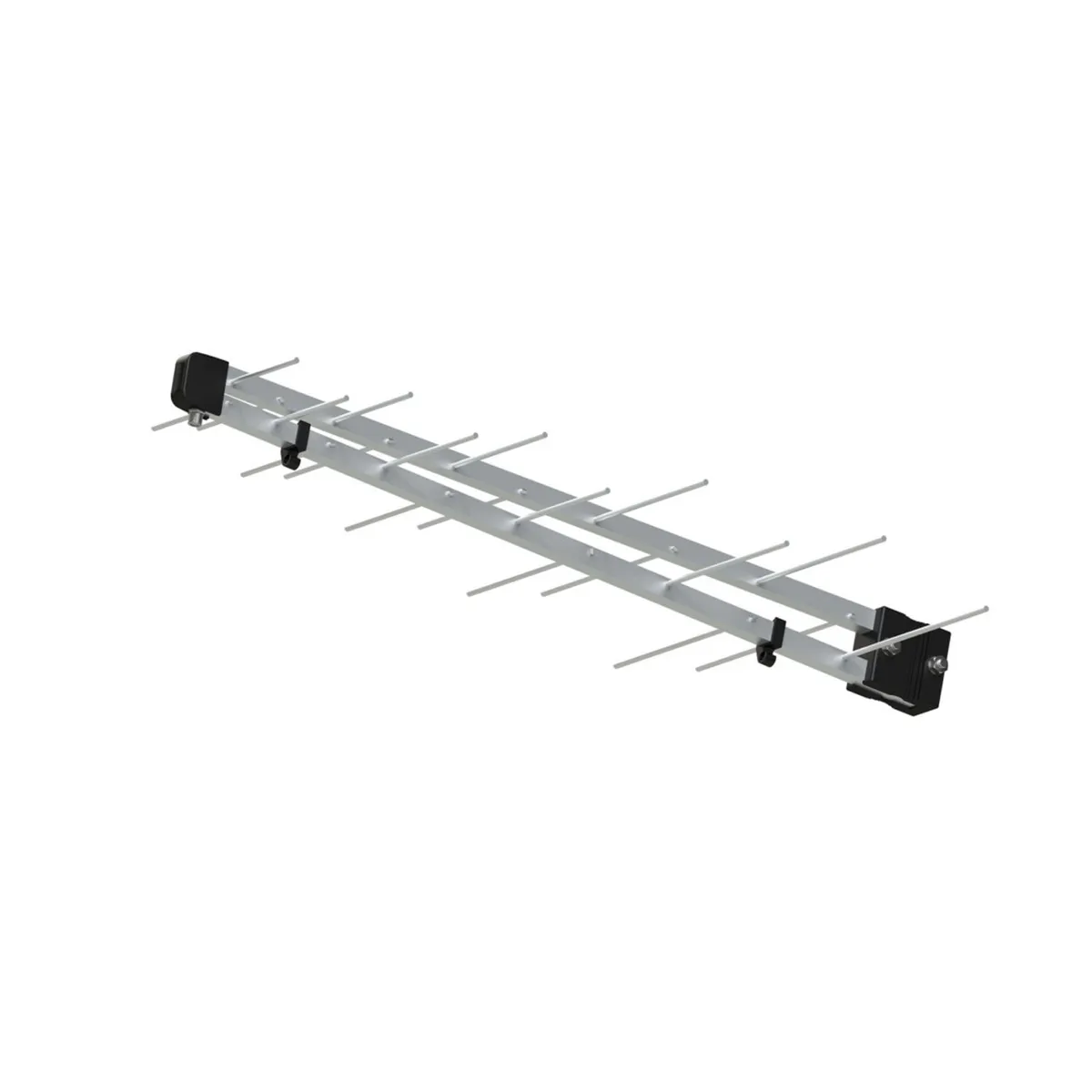 BRASFORMA - Antena Externa HD  17dbi + Mastil + 16m de Cable de Regalo LTE-2017V  Brasforma