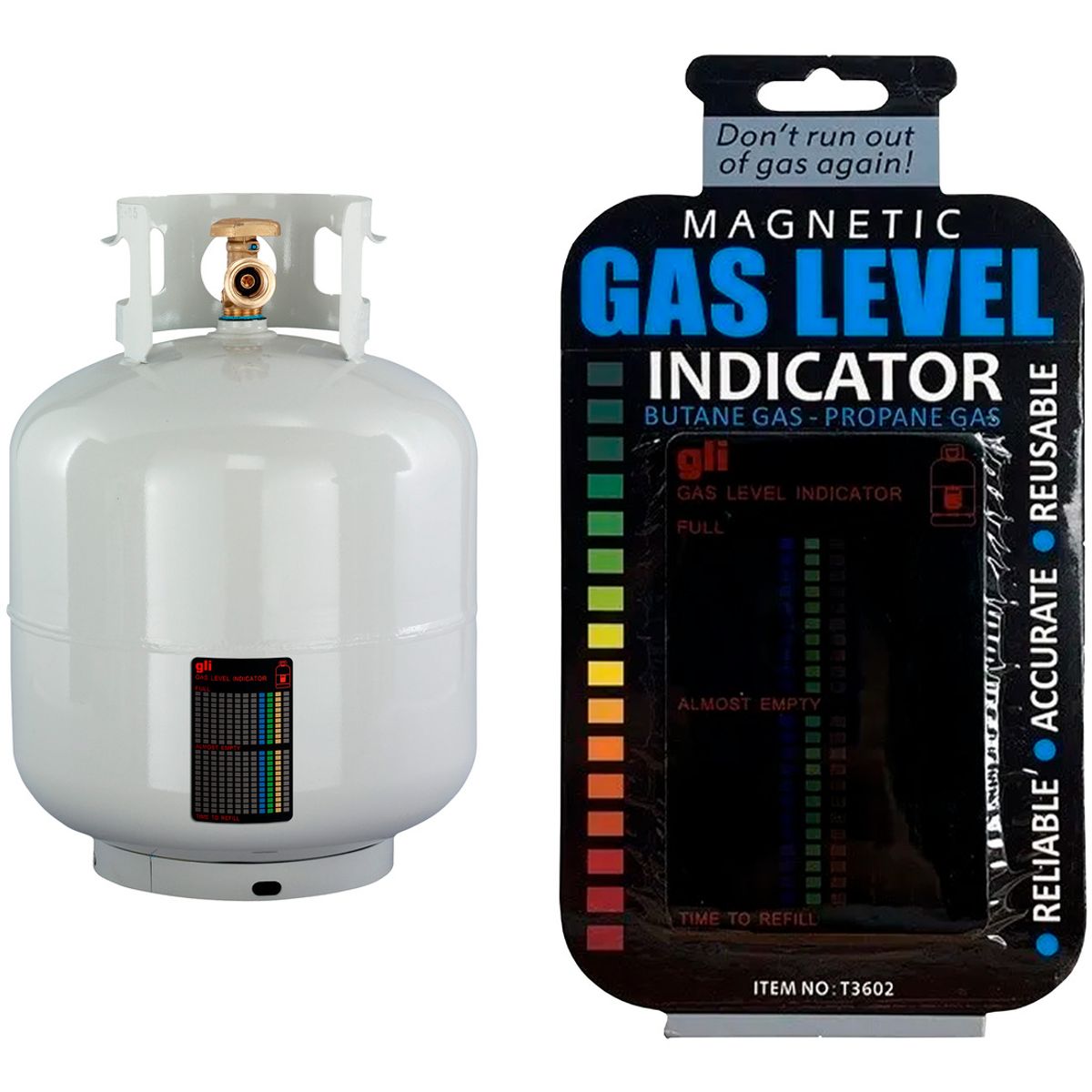 GENERICO - Indicador Magnético Nivel Tanque Medidora De Gas Combustible