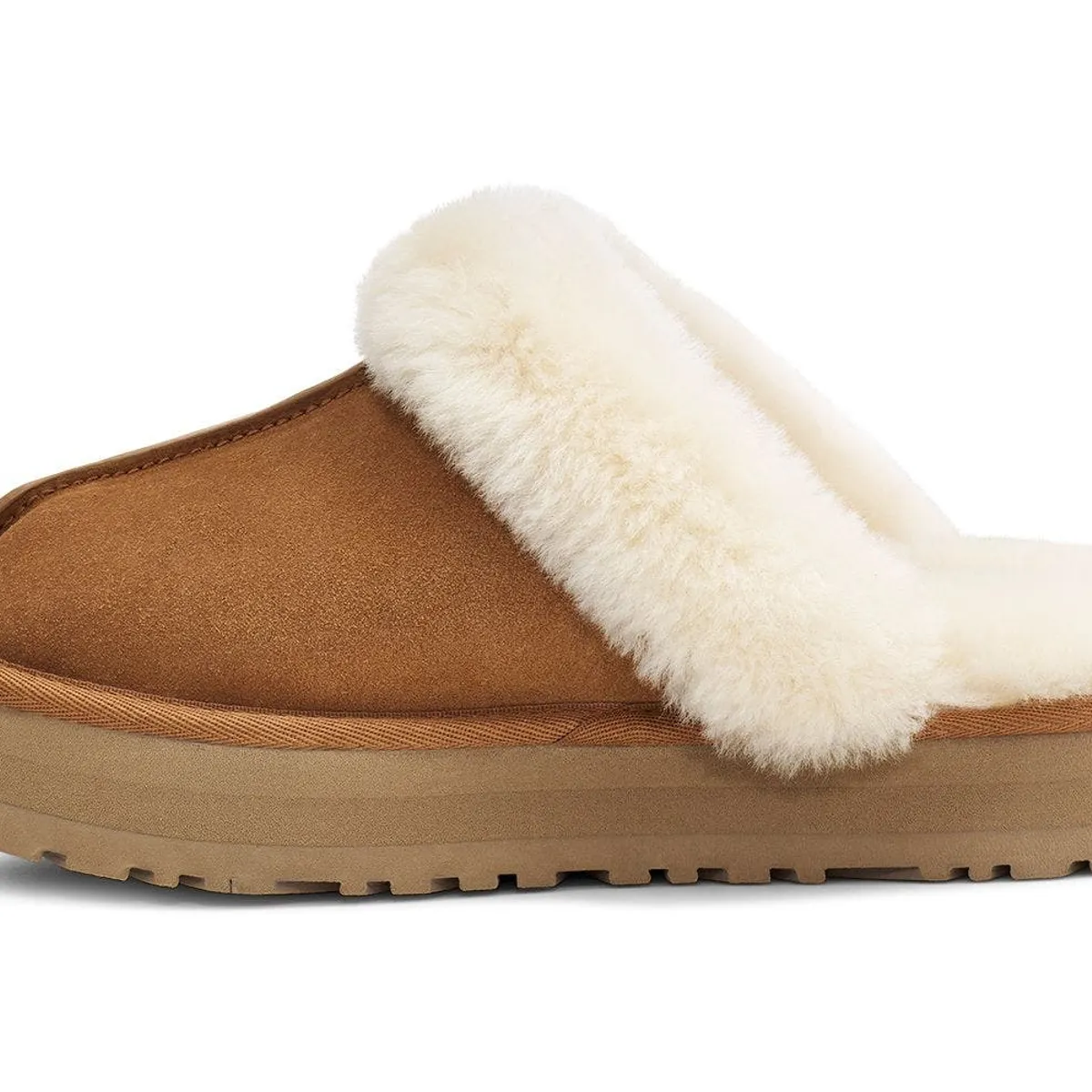 UGG - Pantufla Mujer Ugg Disquette Café