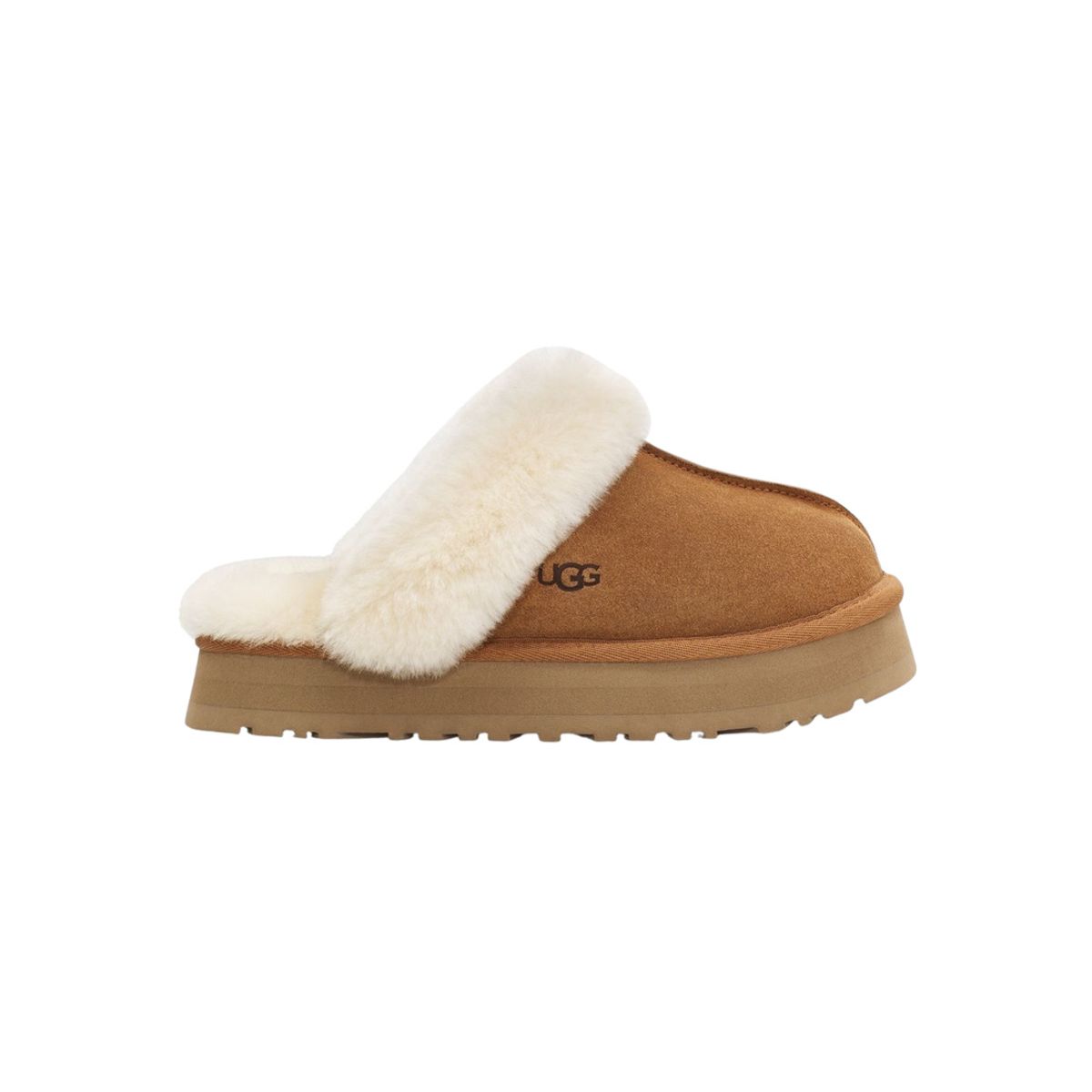 UGG - Pantufla Mujer Ugg Disquette Café